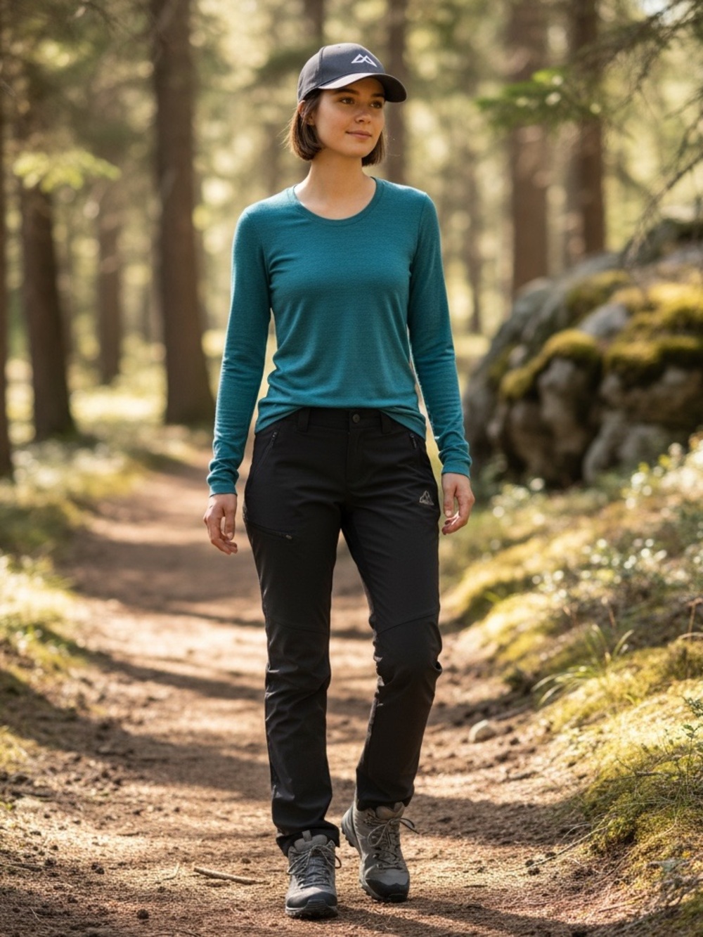 Kathmandu Merino Wool Long Sleeve Crew Top women’s‎ size 10